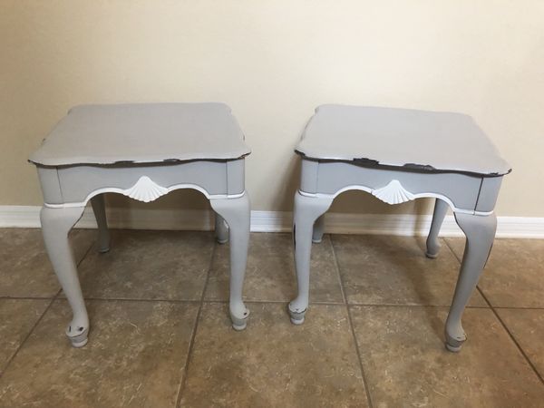 French Provincial Chalk Painted Tables For In Brandon Fl Offerup