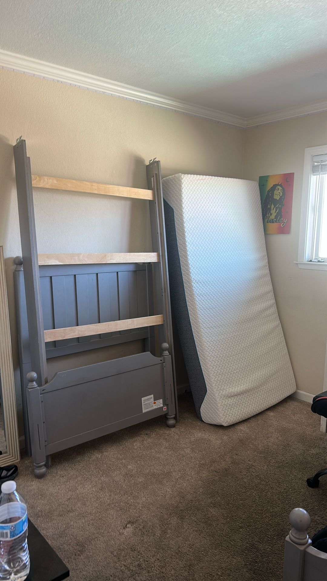  Memory Foam, Twin Bed 