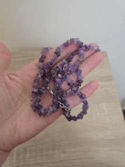 Purple Amethyst Chain
