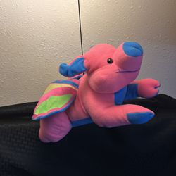 Pink Pig Rainbow Wings Cast Of Characters Spencer Gifts Inc. Plush Toy