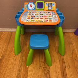 Children Learning Desk