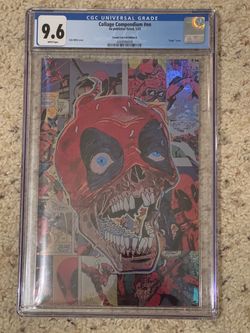Deadpool headpool collage compendium cgc 9.6