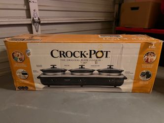 Crock-Pot Trio Triple Slow Cooker