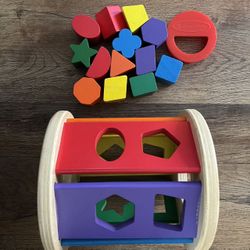 mellisa and doug shape toy like new