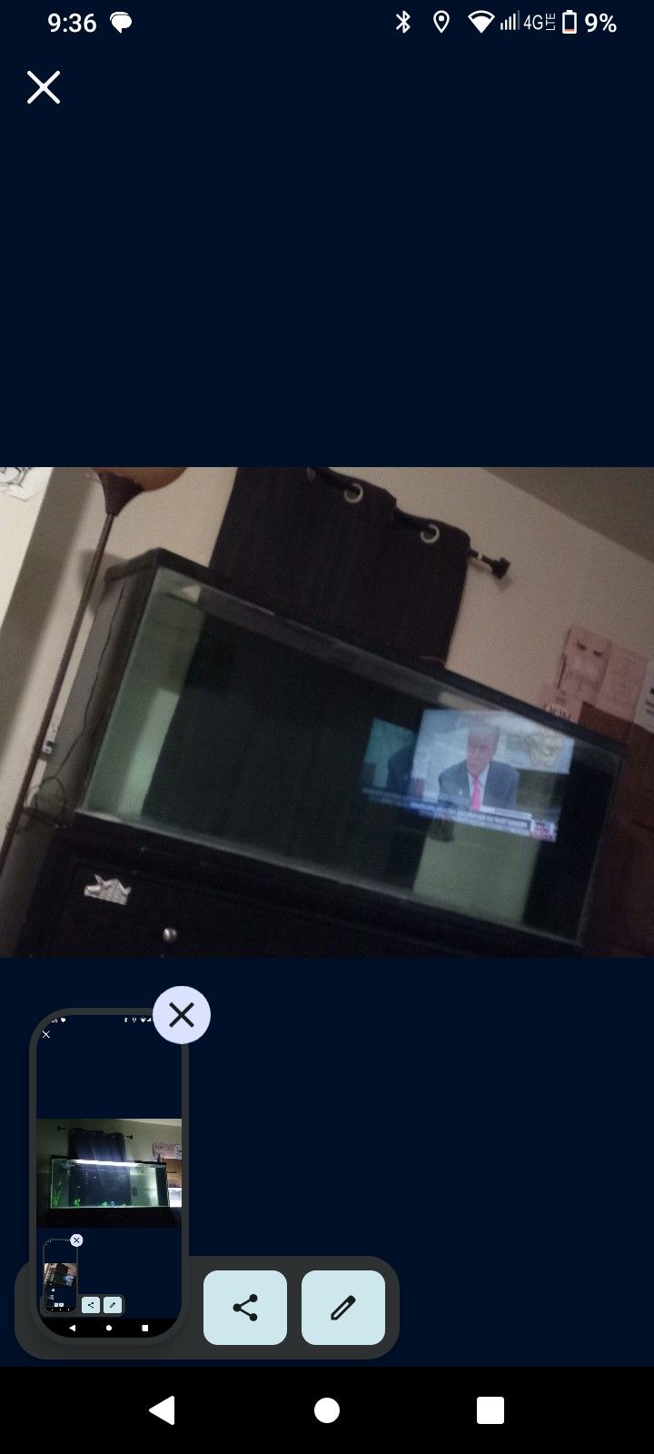120 Gallon Fish Tank With Everything !!!