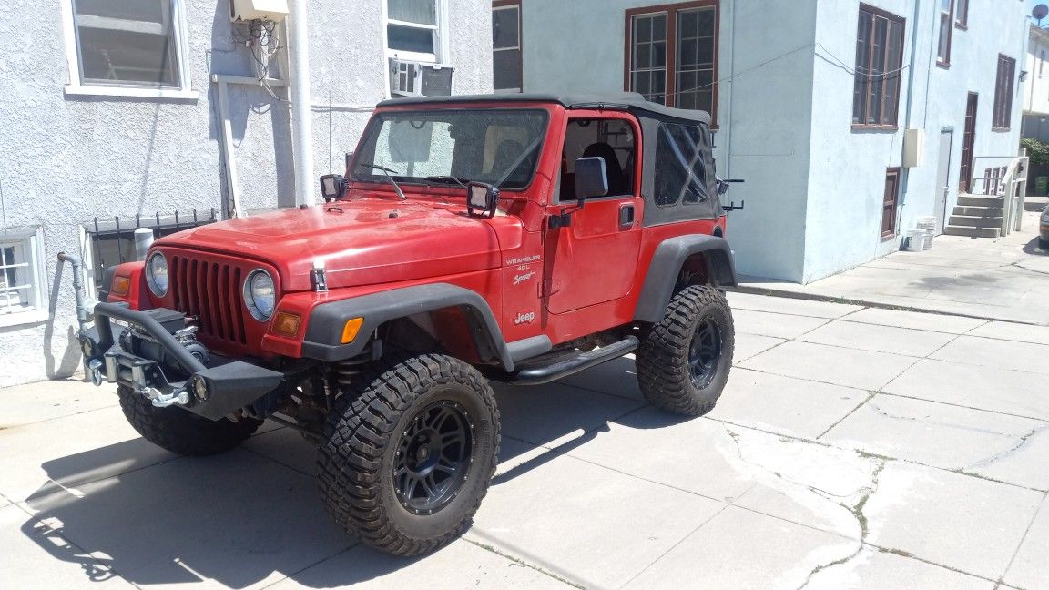 Soft Top 1999 Jeep Wrangler TJ