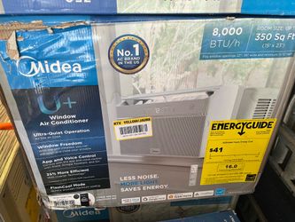 ❄️ NEW Midea U-Shaped 8,000 BTU Smart Window A/C – Ultra Quiet WiFi