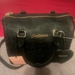 Juciy Couture Black Satchel 