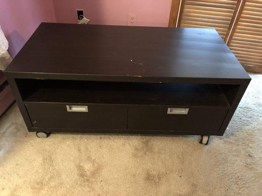 IKEA rolling TV stand