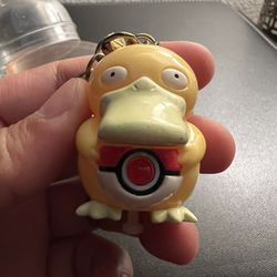 Pokemon Gashapon Psyduck Keychain