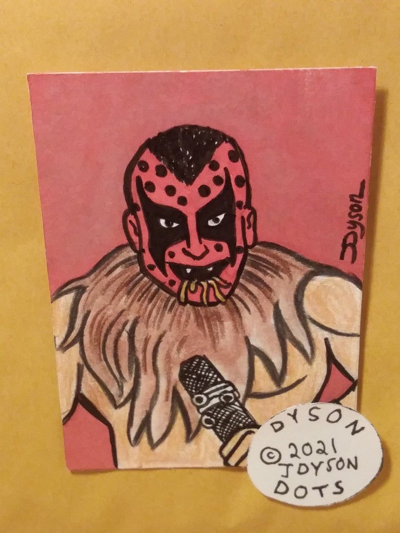 WWE BOOGEYMAN sketch card by JDyson