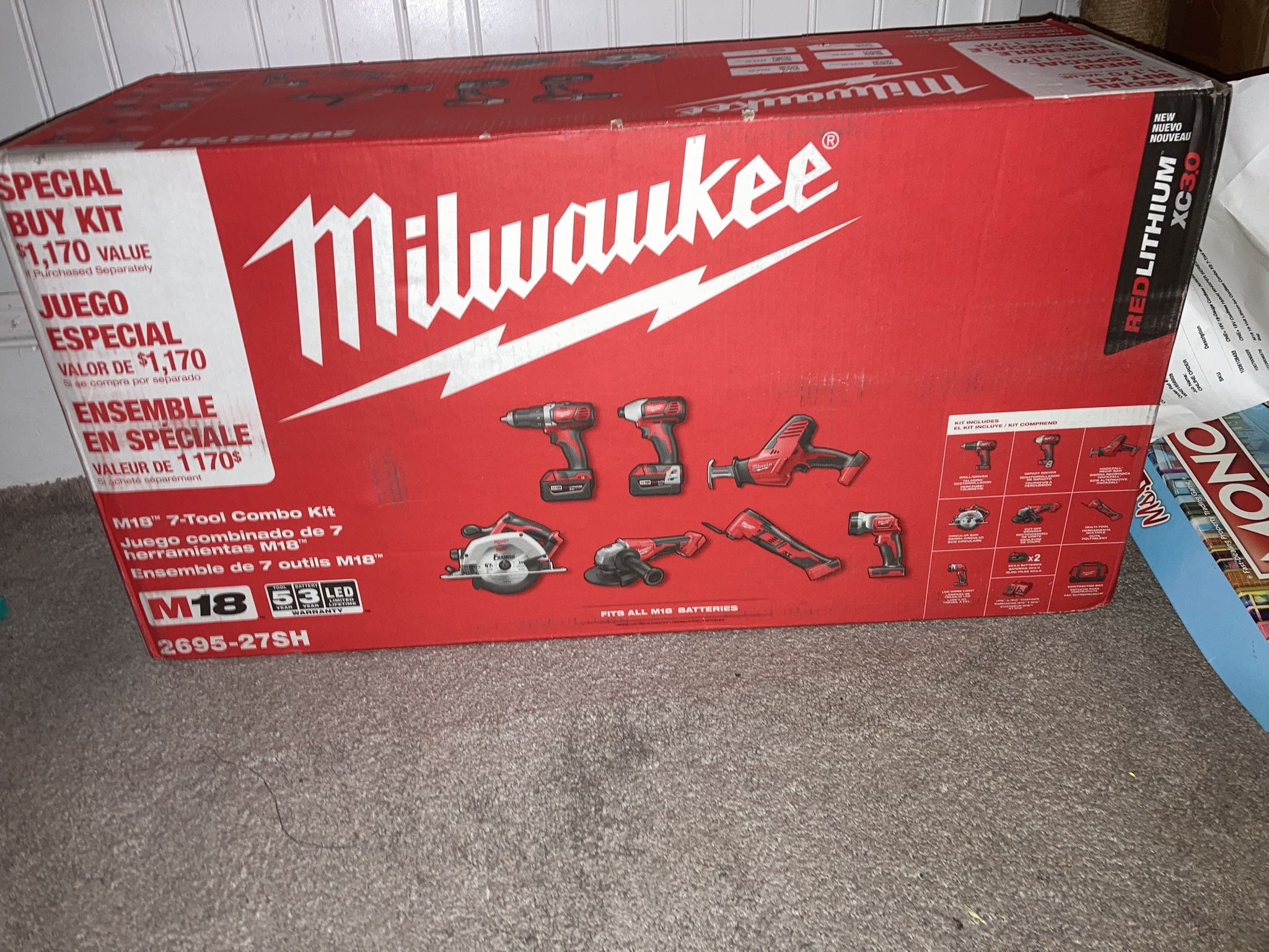 Milwaukee Tool Set