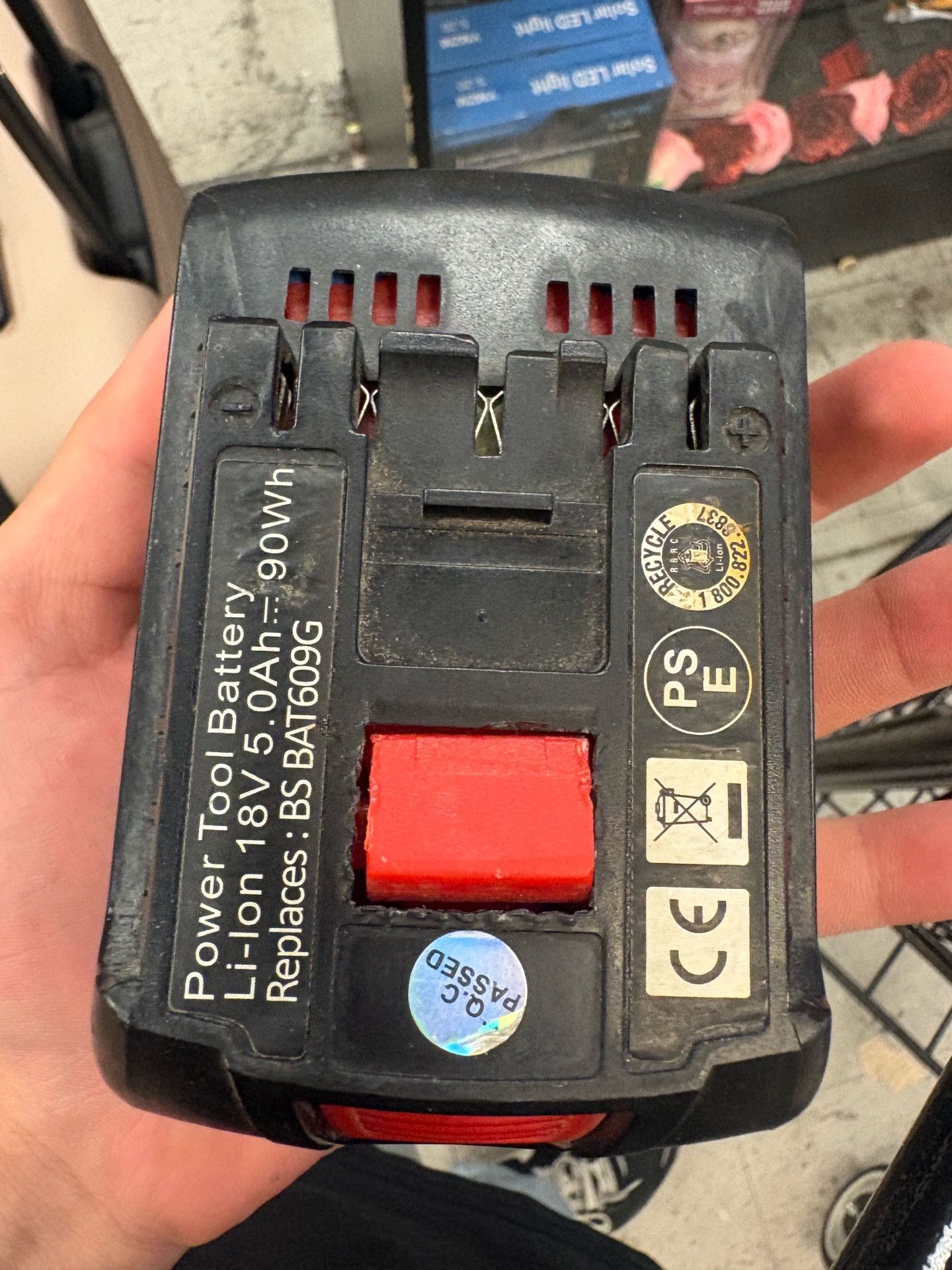 18v lithium battery for tools