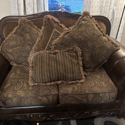 Nice Brown Couches 2 Piece 