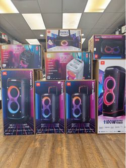 JBL PARTYBOX SPEAKERS *FINANCE AVAILABLE* (take home today for $10!!)