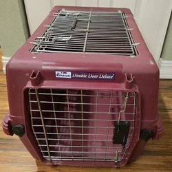 Double Door Top Load Crate Carrier