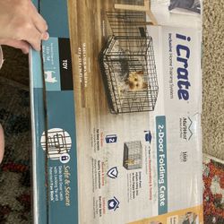 Small Dog Crate New