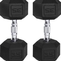 35lbs Dumbbell Set PRICE IS FIRM