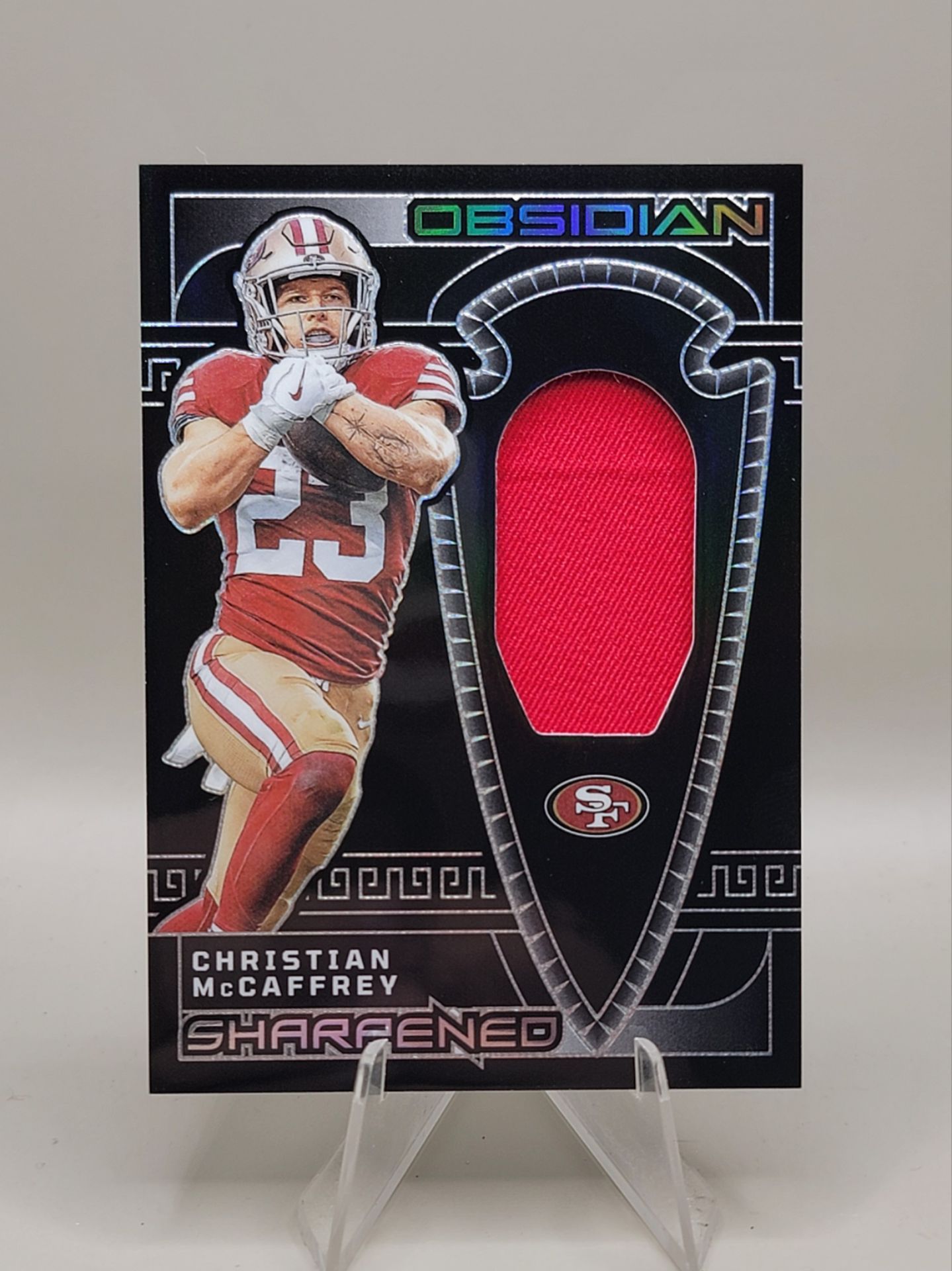 2023 Obsidian Christian Mccaffrey Patch /199