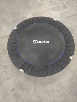 BCAN Foldable Mini Exercise Trampoline/Rebounder