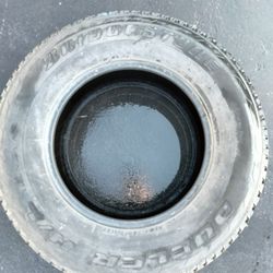 Single Bridgestone Tire 265/70/17 w/ Mount And balance $65