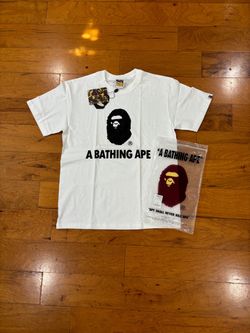 A Bathing Ape BAPE Logo White T-Shirt