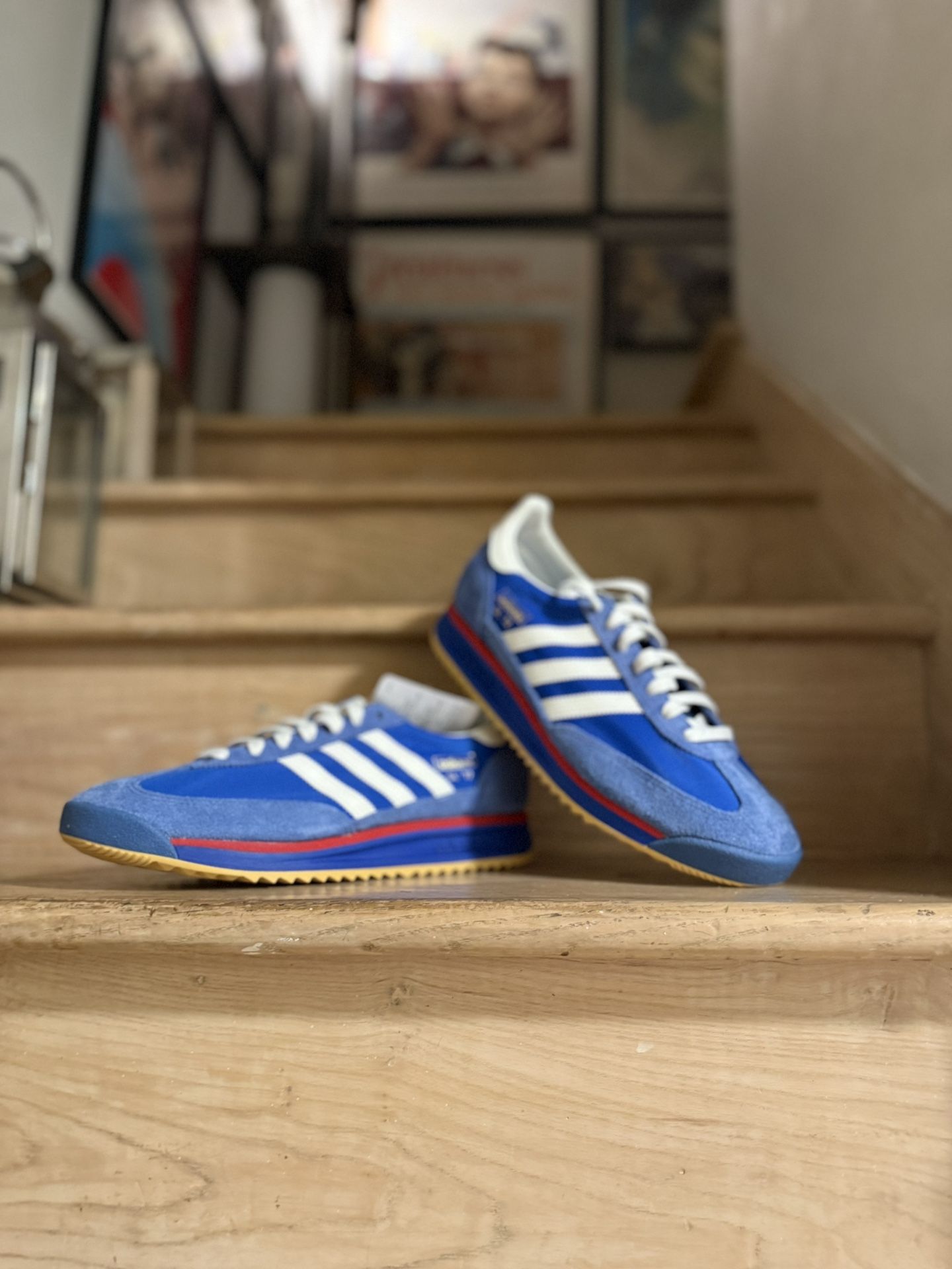 32% ⬇️ MSRP - Adidas OG SL72 Training Shoes, Royal Blue, Men’s 9US