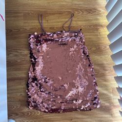 Pink Sequin Dress