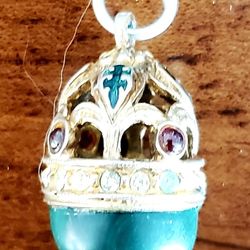 Small Russian Egg Pendant