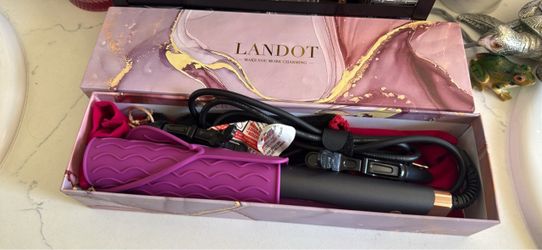 Landot Curling Iron with Heat Resistant Glove
