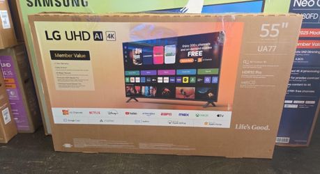 55UA77 55” Lg smart 4k led Uhd tv