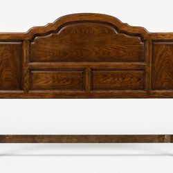 Solid wood king headboard