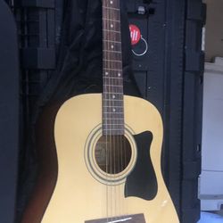 Guitar With Case Ibanez 