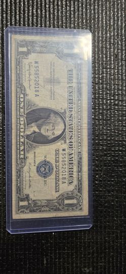 1957 B $1 Silver Certificate Blue Seal
