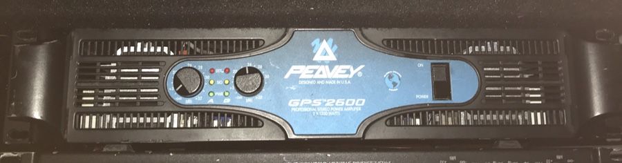 Peavey GPS 2600 power amp