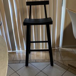 Black Bar Stool 