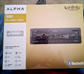 Infinity Alpha Bluetooth Car Stereo Brand New In The Box