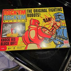 Rockem Sockem Robot Game 
