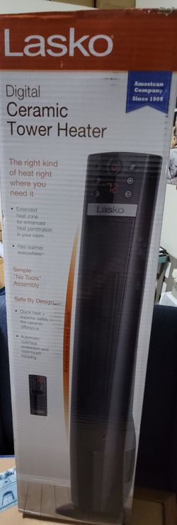 Lasko CT32791 32 Ceramic Tower Heater with Remote Control for Sale in  Peoria, AZ - OfferUp