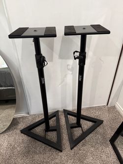 On-Stage Studio Monitor Stands Pair