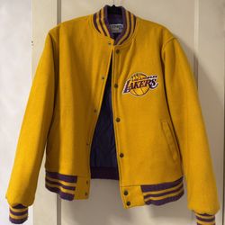 Vintage Lakers Varsity Jacket 