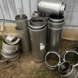MetalFab Double Walled Stainless Stove Pipe- 8 And 12” Pieces