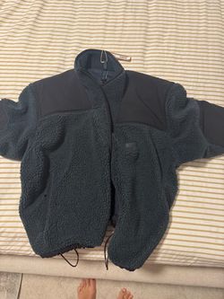 SKIMS Sherpa Fleece Full-Zip Jacket
