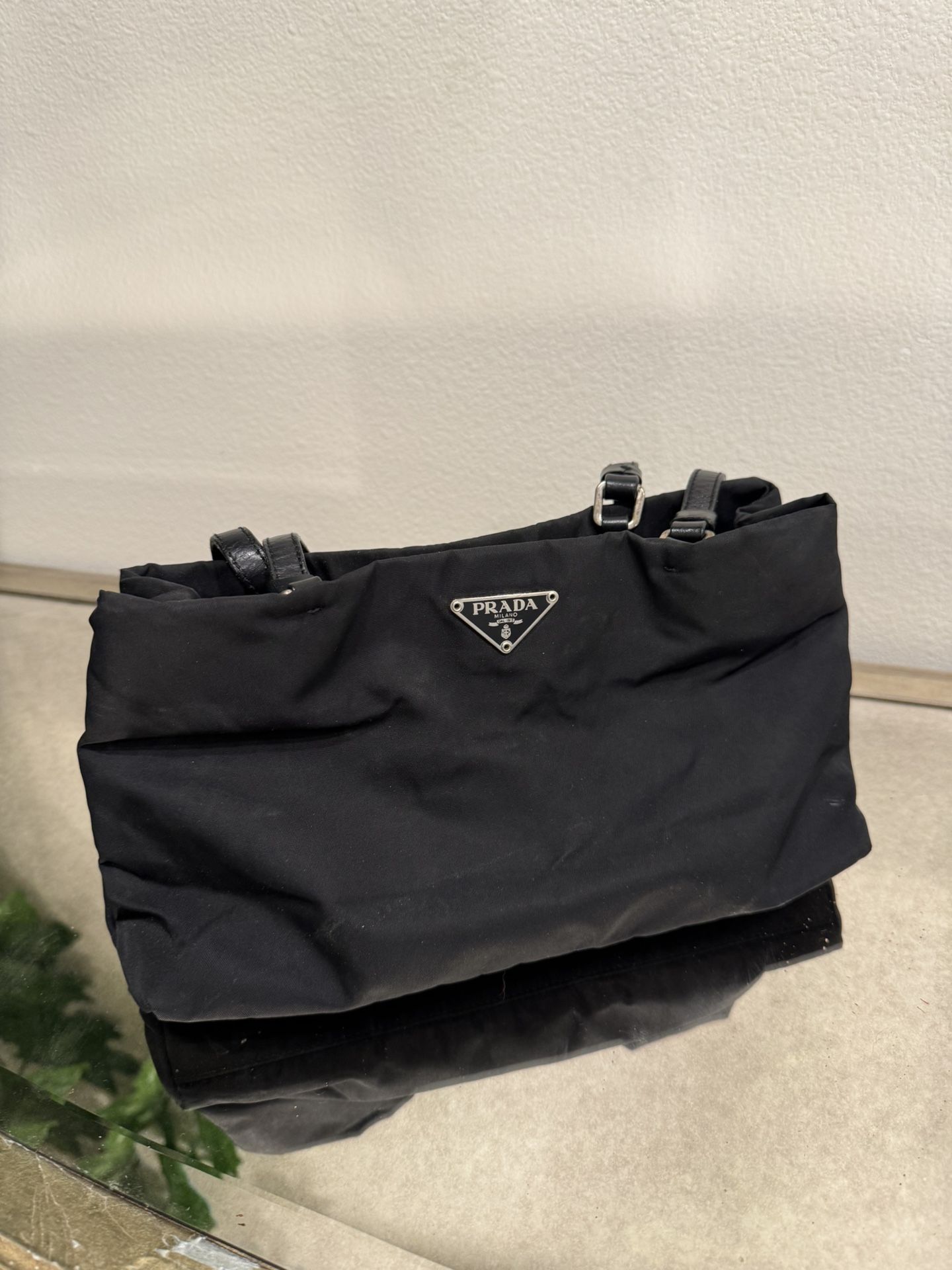 PRADA Tessuto vintage Black Nylon Bag