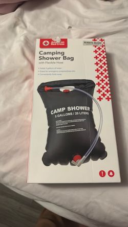 Camping shower bag