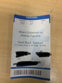 Dolphins vs Falcons