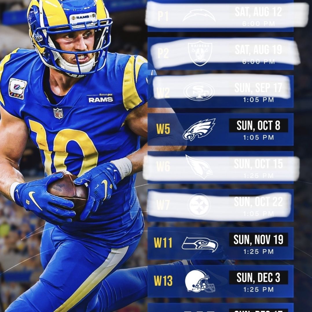 Rams Vs Cowboys - 2 Tickets - Sec 120 - Row 9 for Sale in Los Angeles, CA -  OfferUp