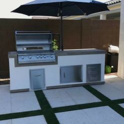 Outdoor Kitchens and BBQ Islands $50 Down -