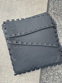 6-Piece Interlocking Foam Floor Mats (2'x2') - 24 Sq Ft Total