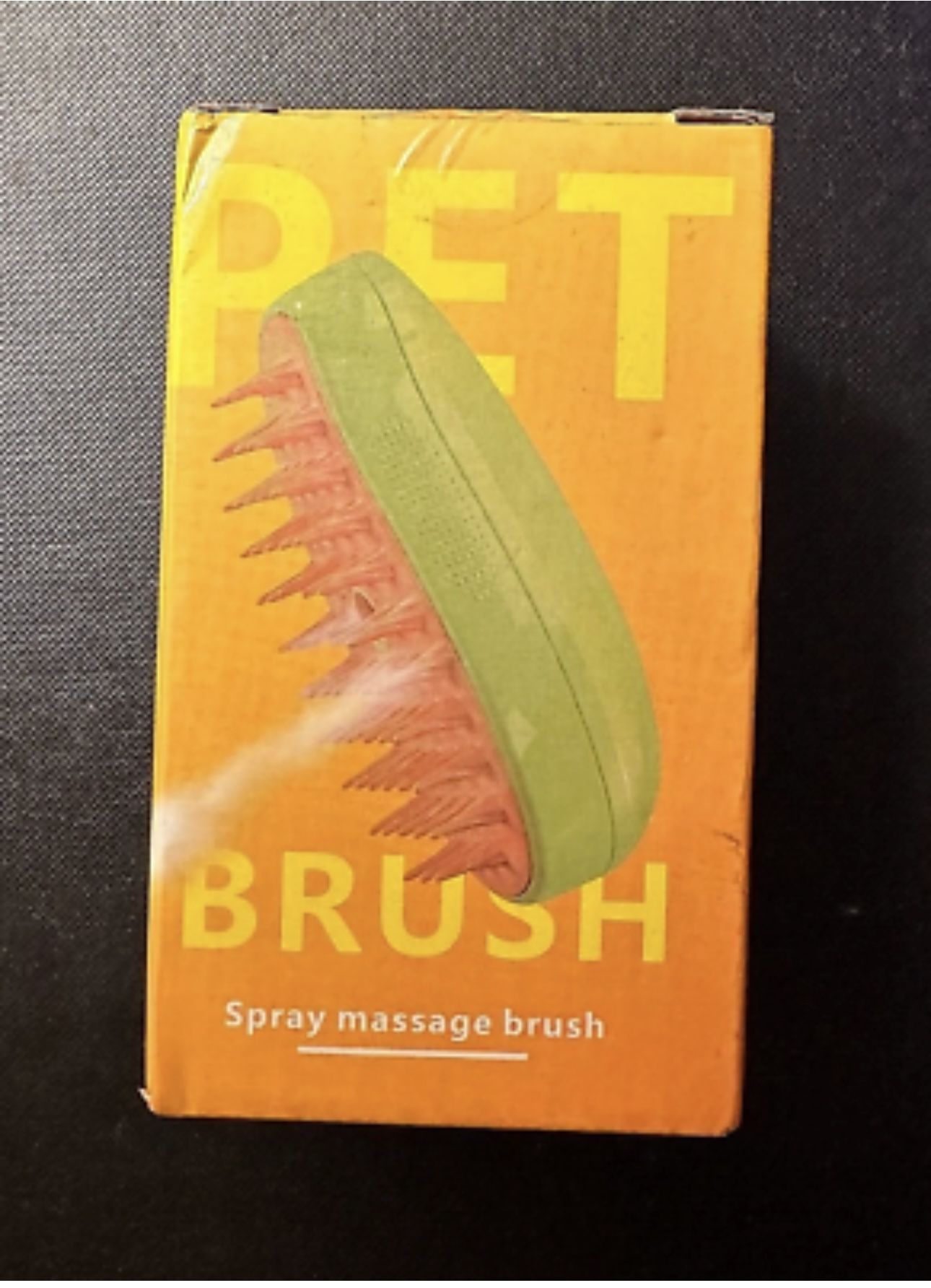 Pet Brush - Versatile Tool for Grooming and Hygiene - Designed for Pets - No Scratching, No Green, No Orange